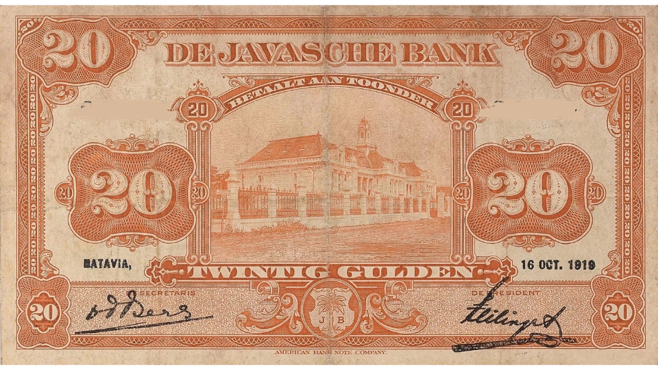 20 gulden gedung coret noser
