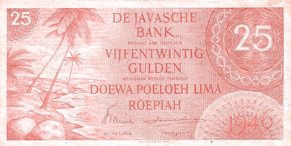 25 gulden federal orange