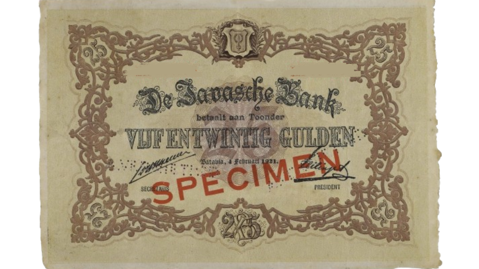 25 gulden gedung coret noser