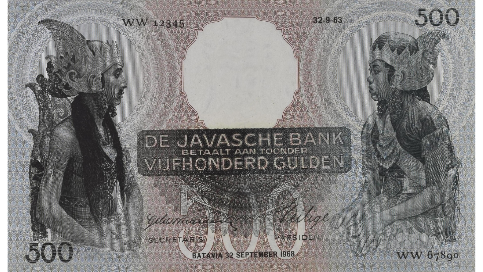 500 wayang coret noser